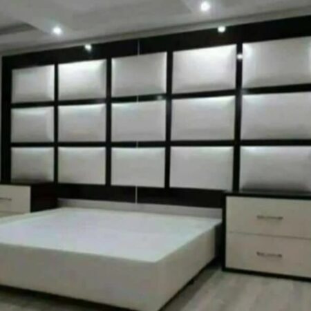 2400 x 2000 headboard
.pedastals and base