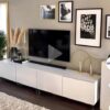 melamine 4 door tv stand.Online special only