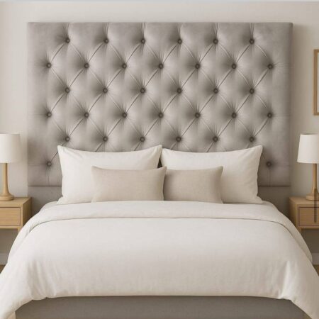 Flat queen headboard